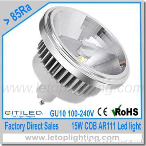 88Ra Citizen GU10 base 15W cob AR111 led light